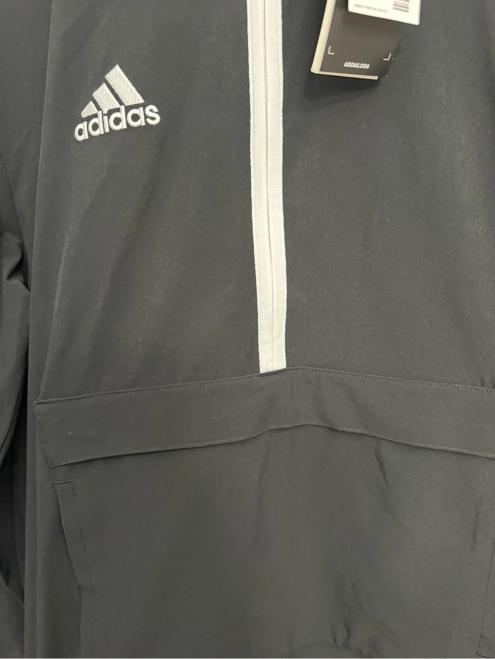Adidas Sideline Quarter Zip Womens Jacket Black Size Small